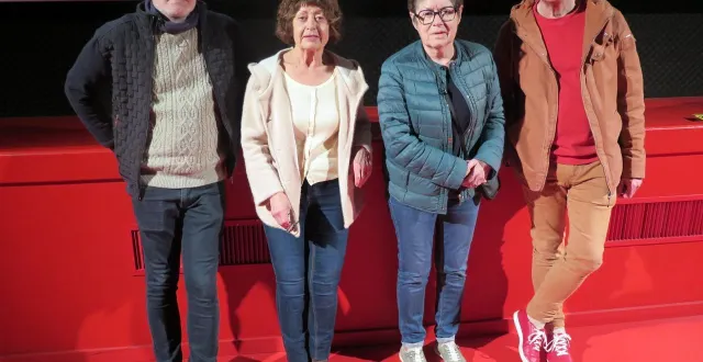 photo  l’équipe du lutétia chargée de la sélection des films documentaires projetés au lutétia, dans le cadre de la quinzaine nationale best of doc. (olivier lecoq, michelle baudy-andré, brigitte péraud, philippe sarasa)  &copy;  ouest-france 