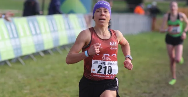 photo  cinq mois après son succès lors de la diagonale des fous, blandine l’hirondel dispute les championnats de france de cross-country à carhaix, ce dimanche 8 mars 2026. elle avait pris la 3e place en finistère il y a trois ans.  &copy;  archives morel.d 