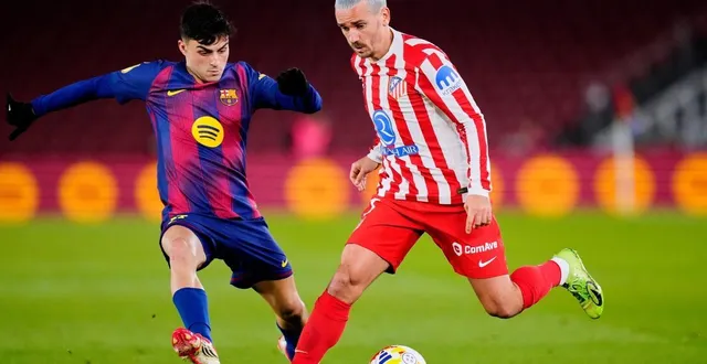 photo  antoine griezmann devrait finir la saison à l’atlético de madrid.  &copy;  josé breton / afp 