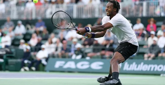 photo  gaël monfils  &copy;  getty images via afp 