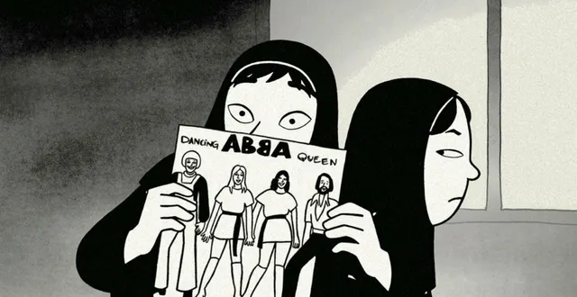 photo  « persepolis », de marjane satrapi et vincent paronnaud.  &copy;  2.4.7. films 