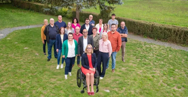 photo  la liste est menée par valérie radou.  &copy;  « conlie avec vous » 
