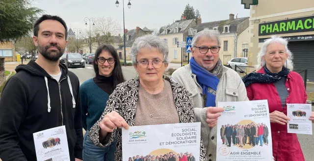 photo  marylène souchard présente son programme à bazouges-cré-sur-loir ce samedi 7 mars 2026.  &copy;  le maine libre - louis gohin 