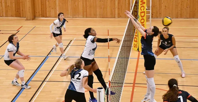 photo  les coulainaises ne sont plus dernières de leur poule grâce à leur victoire au bleuet porte de bretagne samedi 28 février 2026.  &copy;  archives le maine libre 