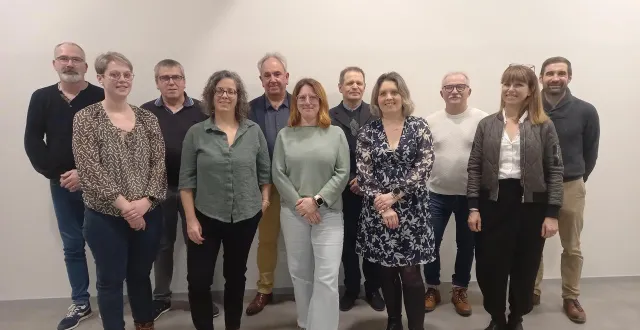 photo  les onze personnes qui se présentent aux élections municipales de mars 2026 à bousse.  &copy;  le maine libre 