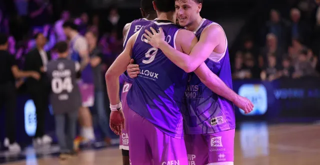 photo  à l’image d’antoine rojewski, le collectif du caen bc a répondu présent, vendredi 6 mars, face à blois (82-71).  &copy;  marc olejnik 