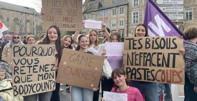 photo  au mans, une manifestation est prévue à partir de 11 heures pour les droits des femmes.  &copy;  archives le maine libre 