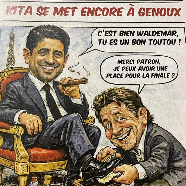 photo le tract hostile aux kita distribué par les ultras nantais.  ©  ouest-france