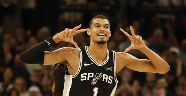 photo  victor wembanyama a été éblouissant contre les clippers dans la nuit de vendredi à samedi.  &copy;  ronald cortes / afp 