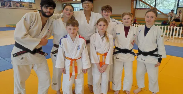 photo  les judokas au troisième stage départemental.  &copy;  judo-club d’arçonnay 