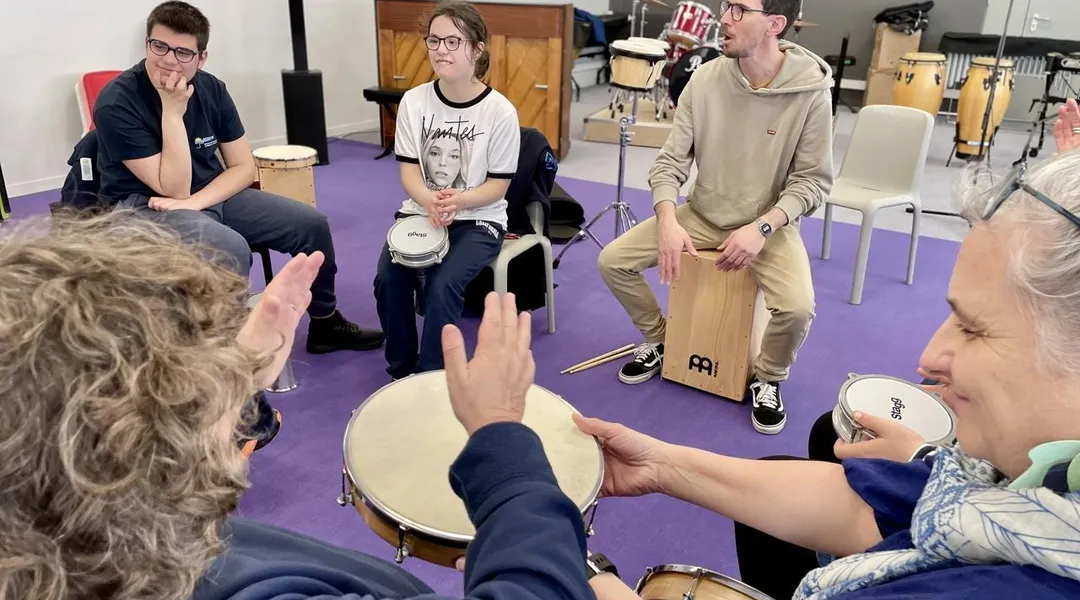 Music is His Life: This Music School Adapts its Classes to Individuals with