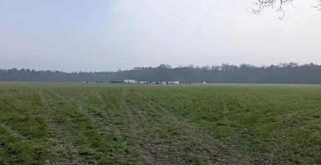 photo  en milieu de matinée, le rassemblement touchait à sa fin.  &copy;  ouest-france 