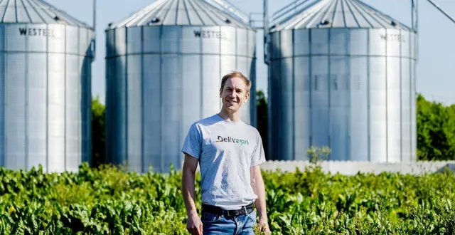 photo  damien pierre, cofondateur de delivagri.  &copy;  delivagri 