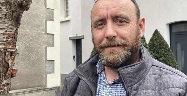 photo  nicolas bouildé, tête de liste « candé & vous, construisons demain. »  &copy;  ouest-france 