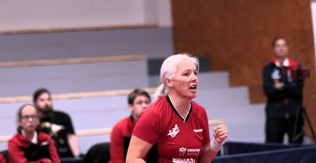 photo  la détermination de claire clavier n’a pas suffi à renverser schiltigheim, samedi.  &copy;  le maine libre 