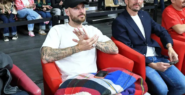 photo  matt pokora a investi dans un club de basket.  &copy;  archives le courrier de l’ouest - étienne lizambard 