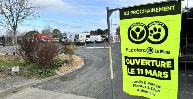 photo  une jardinerie e.leclerc va ouvrir près du mans, à sargé-lès-le mans le mercredi 11 mars 2026.  &copy;  ouest-france 
