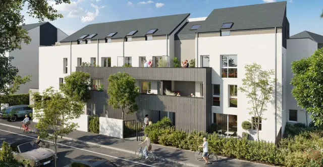 photo centenial, un nouveau programme immobilier à angers en cours de commercialisation par procivis ouest (éligible au dispositif jeanbrun) &copy; procivis ouest