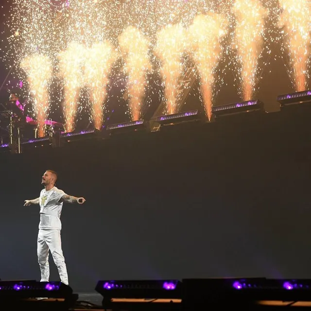 photo matt pokora aime faire le show lors de ses concerts.  ©  archives co - josselin clair