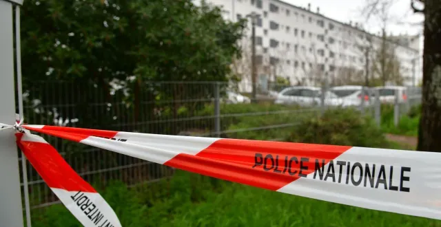 photo  le coup de couteau fatal a été donné à l’arrière de cet immeuble situé dans le quartier de la  tour chabot à niort (deux-sèvres).  &copy;  co - marie delage 