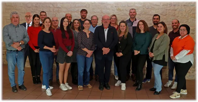 photo  les candidats de l’équipe « bessines en mouvement ».  &copy;  co 