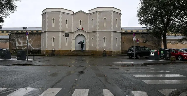 photo  un drone avait survolé la maison d’arrêt d’angers dans la nuit du 1 au 2 février 2026.  &copy;  co – josselin clair 