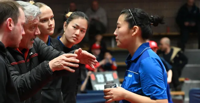 photo  battue à l’aller chez elle (1-3), la bayard argentan ne disputera pas son playdown retour face à l’entente saint-pierraise, ce mardi 10 mars 2026. le report de la rencontre, demandé par le club seinomarin, a été validé par la fédération française de tennis de table.  &copy;  joseph thouin 