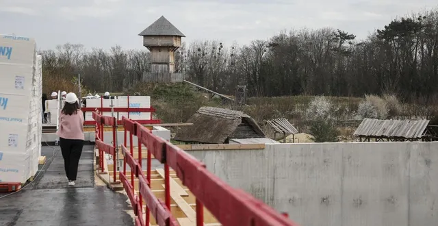 photo  l’ouverture du centre d’interprétation viking est prévue pour le printemps 2027.  &copy;  charles bury / ouest-france 