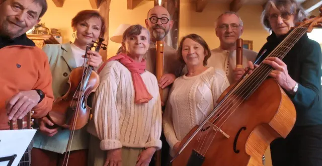 photo  lors de la dernière répétition, les musiciens de la troupe viva la musica.  &copy;  ouest-france 