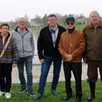 photo  de dr. à g : bruno pinget, alain dieu, pierre gourlay, pierre ouvrard, thierry chantoiseau, brigitte lecor et delphine bareau. 