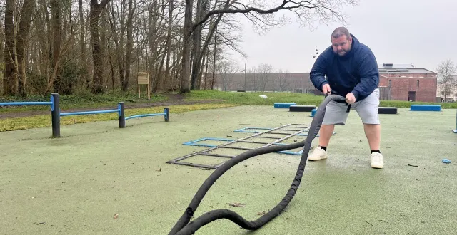 photo  sur tiktok, benjiobjectif 2026 partage sa perte de poids à ses abonnés.  &copy;  le maine libre 