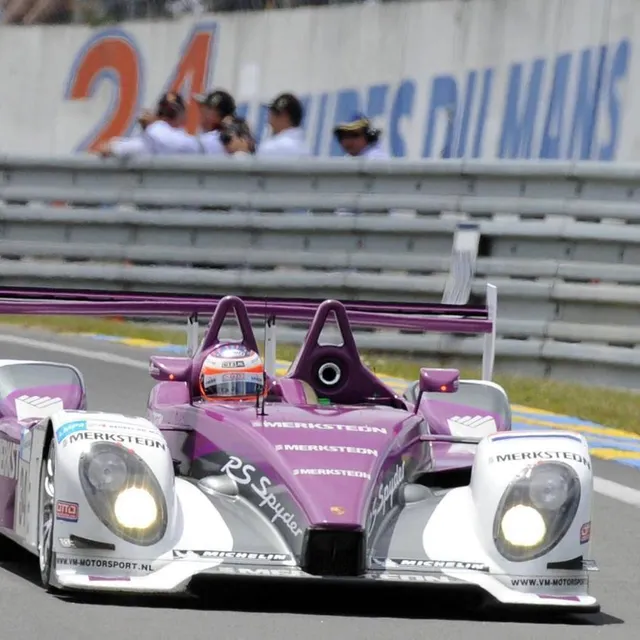 photo en 2008, lors de la victoire de son père jos, au mans, en lmp2, verstappen était présent dans les stands.  ©  archives daniel fouray