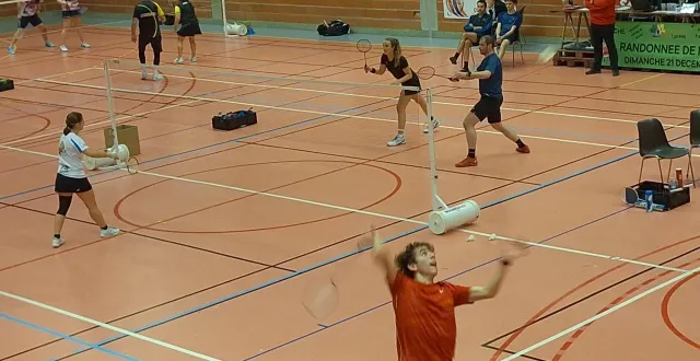 photo  le gymnase orion sera investi par les badistes le vendredi 20 mars et le vendredi 17 avril.  &copy;  archives le maine libre 