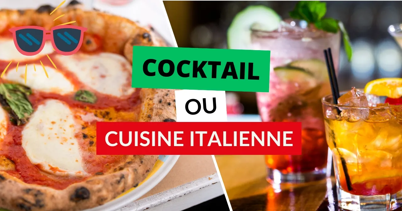 photo où manger de la cuisine italienne et boire de bons cocktails à angers ? &copy; vpardi & arinahabich / adobestock