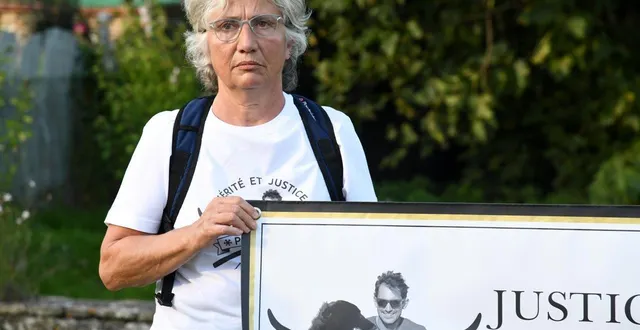 photo  la famille de gabriel bée regrette les conclusions de l’inspection générale de la gendarmerie nationale.  &copy;  co - marie delage 