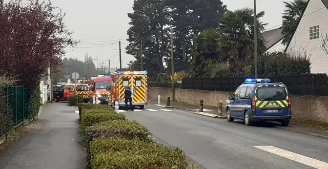 photo  un accident est survenu à saint-florent-le-vieil, commune déléguée de mauges-sur-loire.  &copy;  ouest-france 