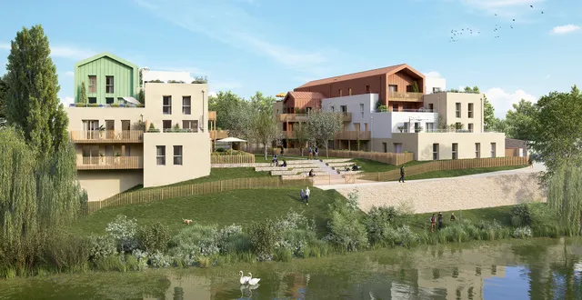 photo sartora : un nouveau cadre de vie entre nature et ville à sablé-sur-sarthe