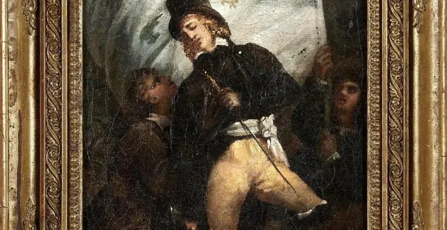 photo  cette étude de la rochejaquelein signée pierre-narcisse guérin date de 1816.  &copy;  osenat 