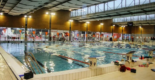photo  un homme qui s’était fracturé une vertèbre lombaire en « décollant » du pentagliss du centre aquatique des atlantides du mans, en 2018, avait saisi la justice.  &copy;  archives ouest-france 