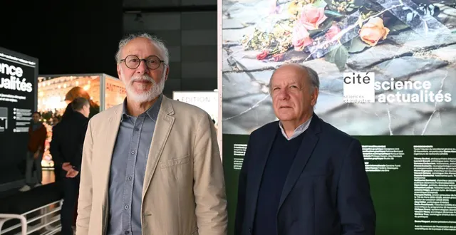 photo  francis eustache, chercheur en neuropsychologie spécialisé dans l’étude de la mémoire et de ses troubles et l’historien, denis peschanski.  &copy;  archives/stéphane geufroi / ouest-france 