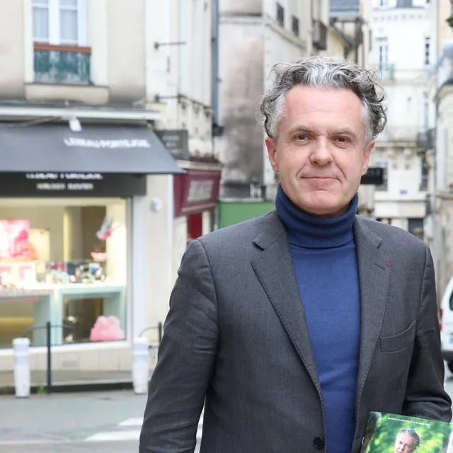 photo christophe béchu, candidat angers pour vous.  ©  ouest-france