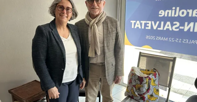 photo  caroline houssin-salvetat, maire d’avrillé, à gauche, et son premier adjoint jean halligon.  &copy;  ouest-france 