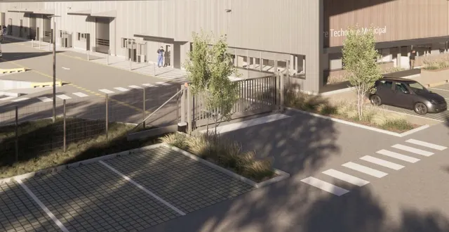 photo  le nouveau centre technique municipal d’environ 2?100 m² (y compris stationnements couverts) devra répondre aux nouvelles missions des services techniques.  &copy;  ville de beaucouzé 