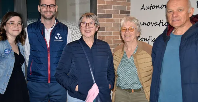 photo précigné. le retour du distributeur de billets facilite la vie  &copy;  le maine libre 