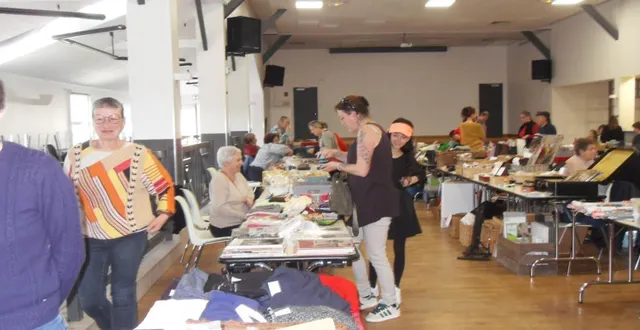 photo  le public est venu en nombre.  &copy;  le maine libre 