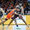 photo  le msb, ici lucas duféal, a résisté au retour de nanterre, samedi dernier, pour s’imposer et confirme ses progrès collectifs avant un déplacement important à vilnius. 