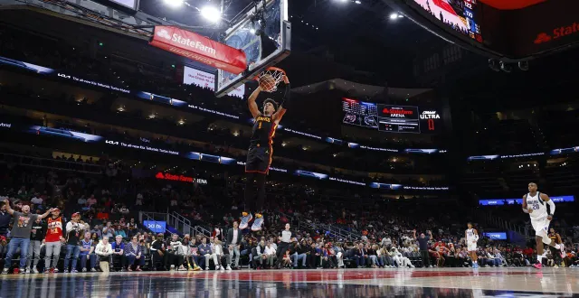 photo  les hawks d’atlanta ne pourront pas organiser une soirée dédiée au strip-club de la ville après de vives critiques visant la nba.  &copy;  todd kirkland / afp 