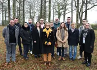photo  les membres de la liste « ensemble, faisons battre le cœur de crosmières ». absents : julia lavorel et julien chevalier. 