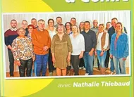 photo  bien vivre à conlie présente son programme. 