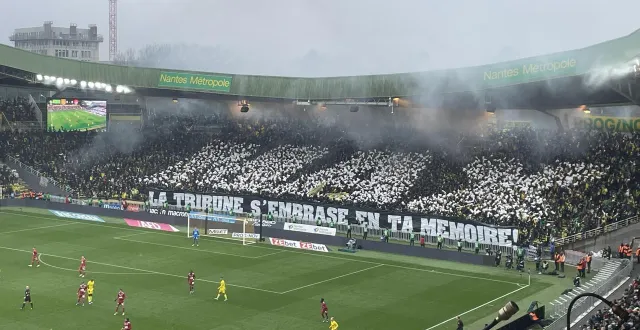 photo  de nombreux hommages ont été rendus à maxime leroy par la brigade loire, après son décès le 2 décembre 2023.  &copy;  archives ouest france 